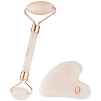 Haylo Botanicals Face Roller & Gua Sha Set - Rose Quartz
